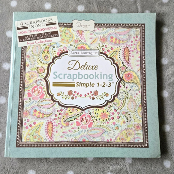 Paper Boutique Deluxe Scrapbooking Book - All In One by Dena Designs - Picture 1 of 11